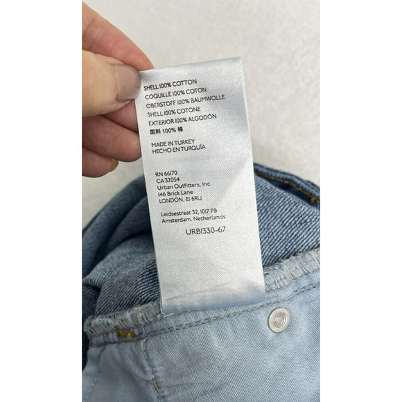 Urban Outfitters BDG Wide Leg Baggy Jeans High Rise Skater Y2K Grunge 34x31 - Picture 13 of 13